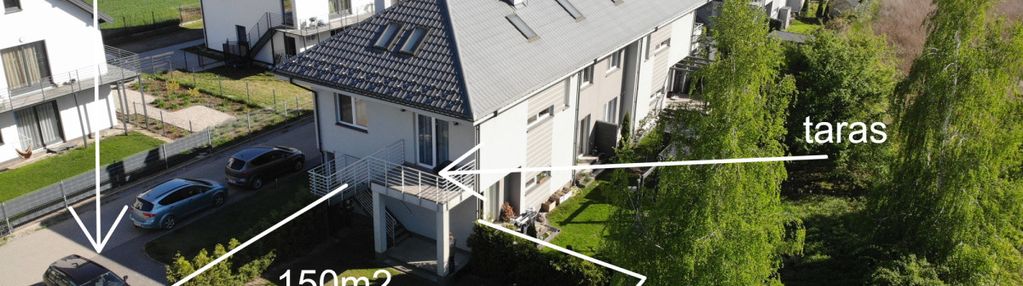 4 sypialnie + 150 m2 ogrodu - 15 min mokotów