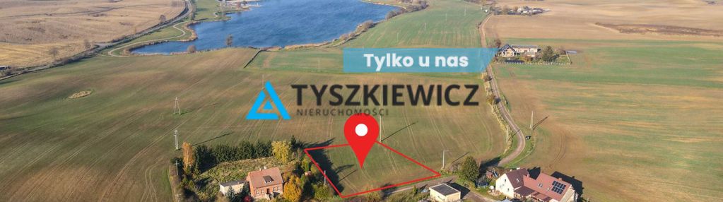 Piękna działka nad jeziorem w jeleniu