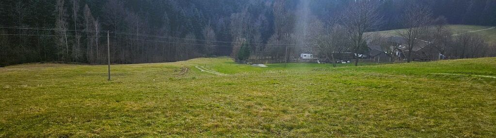 Działka siedliskowa- 99 arów- beskid sądecki