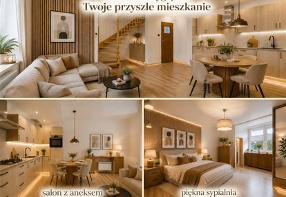 Dwupoziomowe mieszkanie  zabudowie szeregowej !