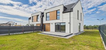 Nowy bliźniak 157 m² z dużym ogrodem