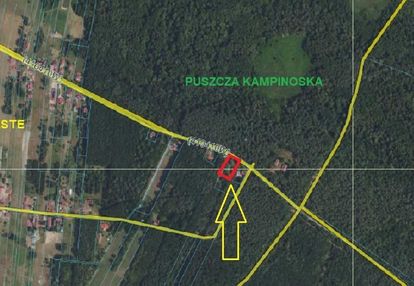 Leśna działka budowlana