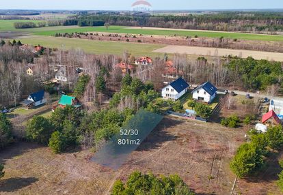 Działka pod dom 801 m² – błędowo, ul. brzozowa