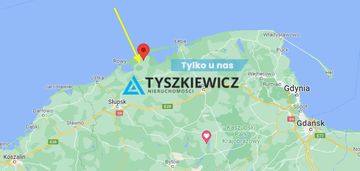 Duża działka nad morzem
