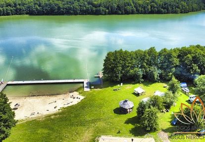 Ostatnie dwie działki nad jeziorem głębokim - bezpie