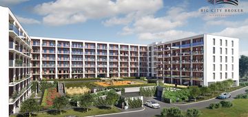 Wolińskiego | 39 m² | 2 pokoje z ogródkiem 17 m²