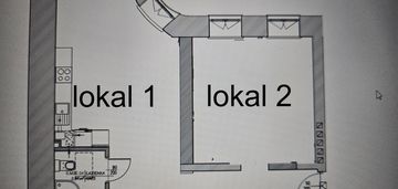 Lokal na 2 kawalerki