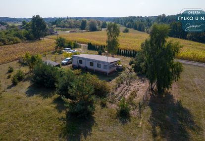 Działka z warunkami zabudowy i domem holenderskim