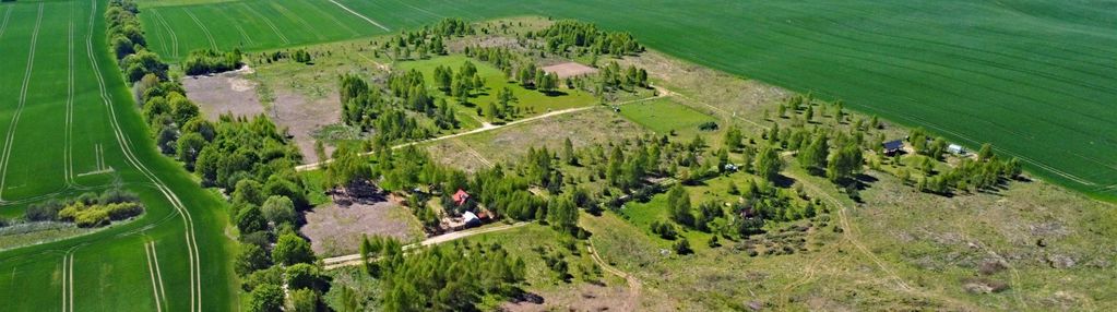 Ostrowin-działki budowlane przy lesie państwowym.