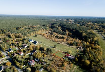 Potępa-działka budowlana 1057m2 na dom z ogrodem pod lasem