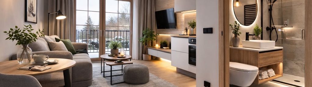 Kompaktowy lokal dwupokojowy