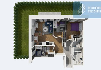 Ursus 4 pok + ogród /skm /metro karolin inwestycja