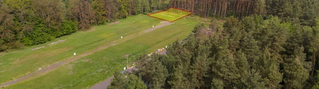Działka budowlana otoczona lasem koszęcin 1057m2