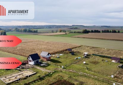 Działka z murowanym domkiem 30m2. blisko wrocławia