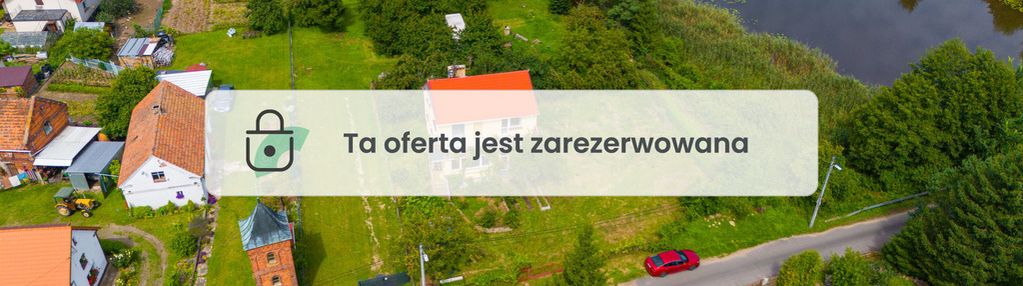 Dom z piękną działką pod wołowem