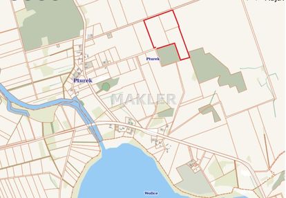 Pturek, działki, gm. barcin, powiat żniński