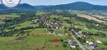 Widokowa działka budowlana - lipowa pow.żywiecki