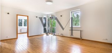 87m2, zieleń za oknem, zawady wilanów