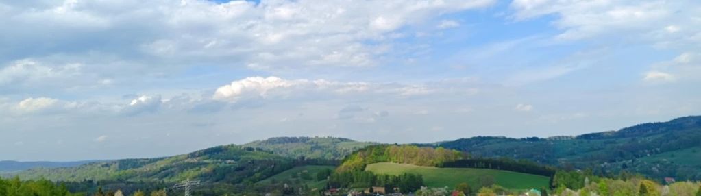 Działki pod lasem z panoramicznym  widokiem