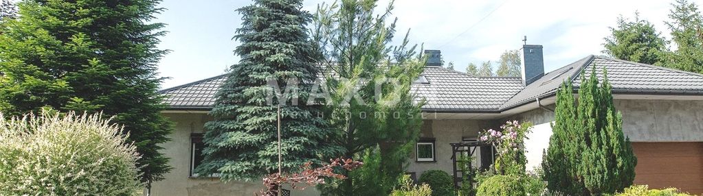 Dom parterowy z dużym ogrodem blisko warszawy