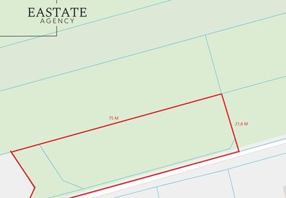 Działka developerska 1737 m²-asfaltowy dojazd.