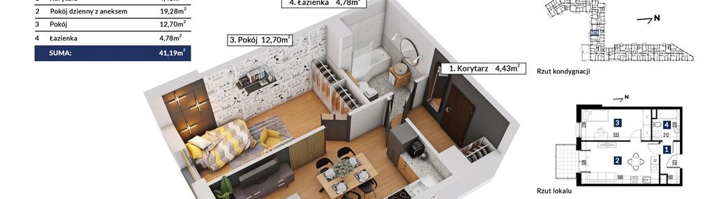 Idealne mieszkanie na twoją inwestycję m-75