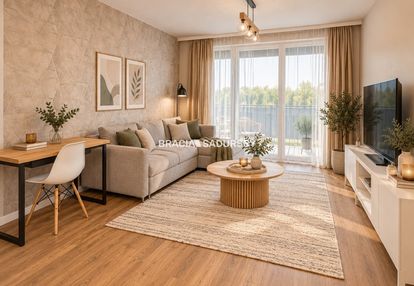Przestronne studio z ogrodem i tarasam
