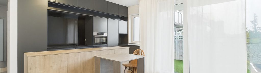 Nowoczesny apartament z dużym balkonem