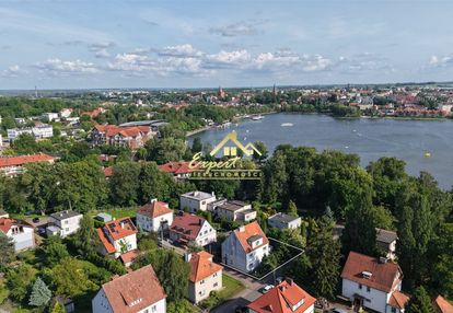 Duże mieszkanie z ogródkiem nad jeziorem