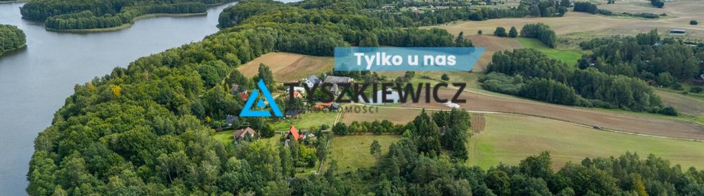 Wyjątkowa działka z linią brzegową jeziora!w