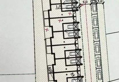 Działka z MPZP 7 szeregów z garażami lub bliźniaki