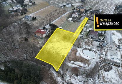 Działka rolno-budowlana 2913 m² z mediami