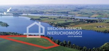 Działka inwestycyjna z linią brzegową nowa chełmża