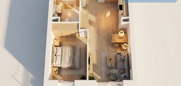 2 pokoje 41,07 m² | garaż w cenie | ul. agatowa