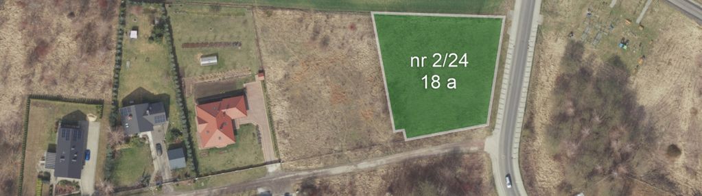 18 arów na szerokim, mpzp, zabudowa jednorodzinna