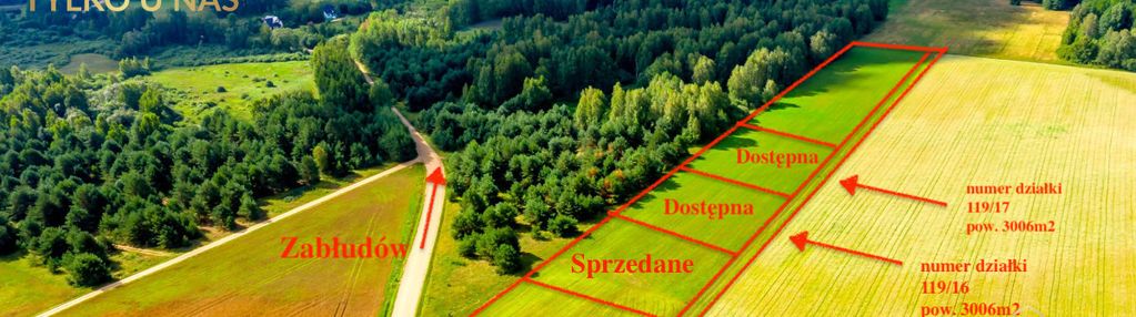Działki w malowniczym otoczeniu!!!