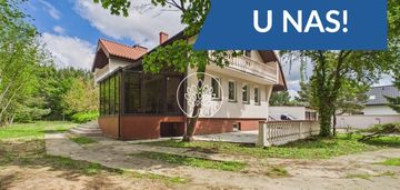 Wyjątkowy dom, las, ogród, przestrzeń gospodarcza.