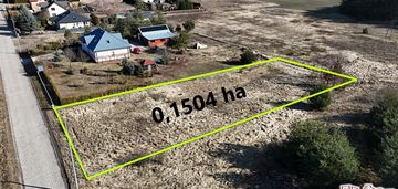 Działka w sąsiedztwie lasu