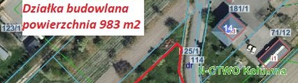 Działka z wz w otoczeniu lasów marcelów