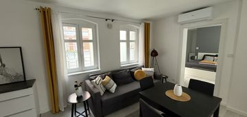 Dwupokojowe mieszkanie 51m² z klimatyzacją, centru