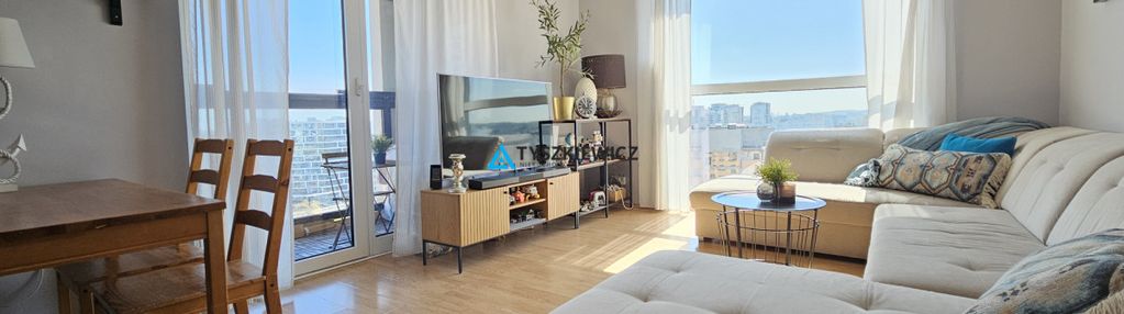 Trzy pokoje 59,2 m² z widokiem na morze  przymorze