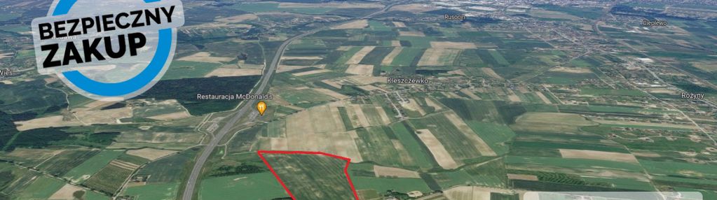Działki przemysłowo-usługowe -pow. 3000m2 i więcej