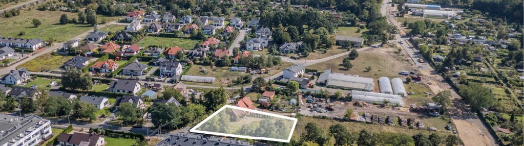 Działka z możliwością podziału i budowy bliźniaka