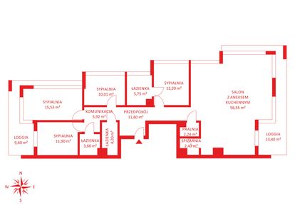 Idealne dla rodziny 141,99m2, 5pok.w-wa/mokotów