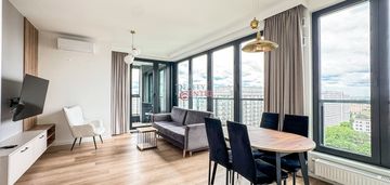 Nowy apartament 47m2, 14 piętro grzybowska centrum