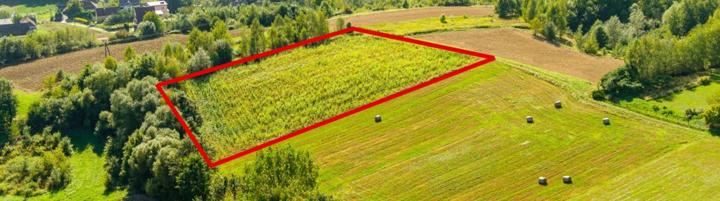 Działka zagrodowa siedliska gm. tuchów!