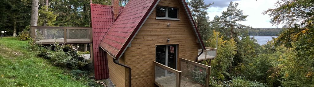 Dom nad jeziorem i kaszuby