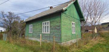 Działka budowlana z domem przy drodze krajowej!