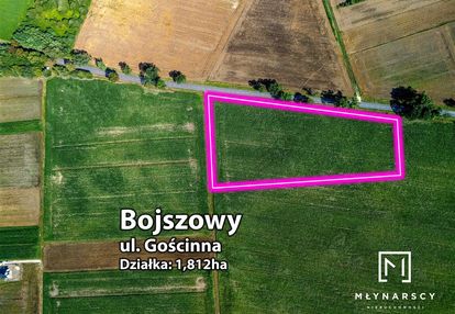 Teren inwestycyjny | bojszowy ul. gościnna