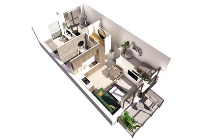 Nowa inwestycja | os. architektów, 4 pok., balkon